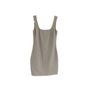 Windsor Dress Size Medium Brown Tan Sleeveless Bodycone Short Homecoming Party